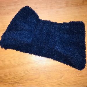 Aerie plush bow headwrap